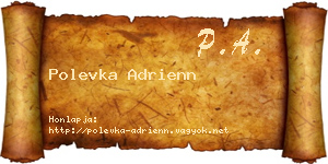 Polevka Adrienn névjegykártya